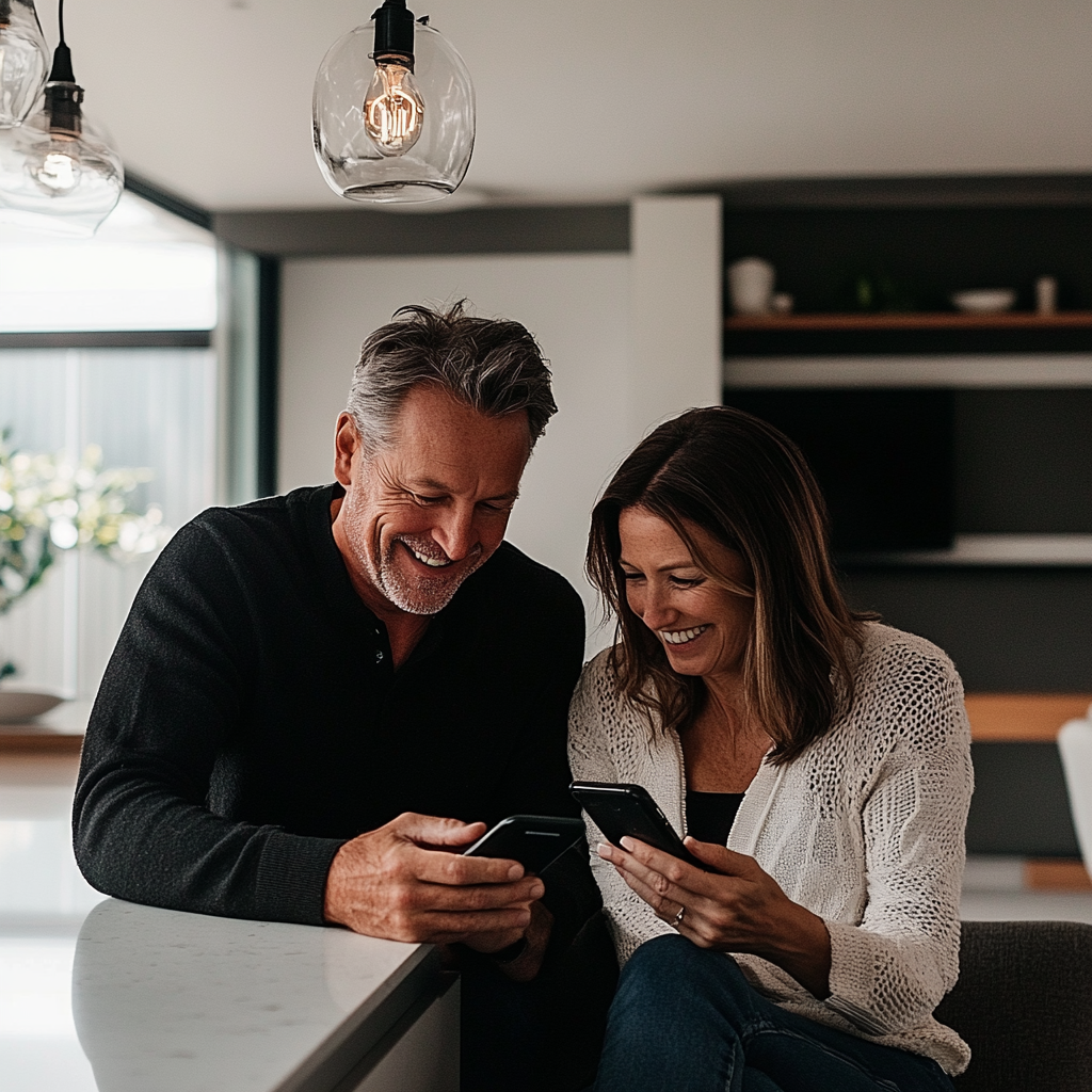 Couple connecting